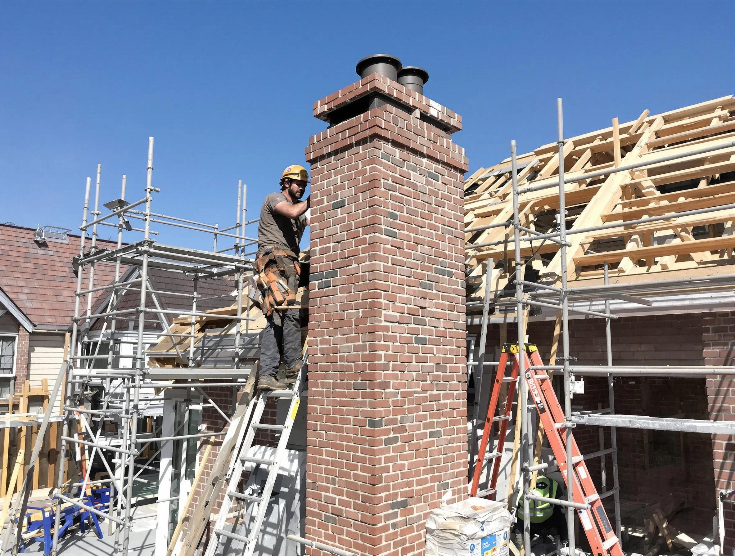 New chimney installation completed by Walpole Chimney Sweep in Walpole, MA