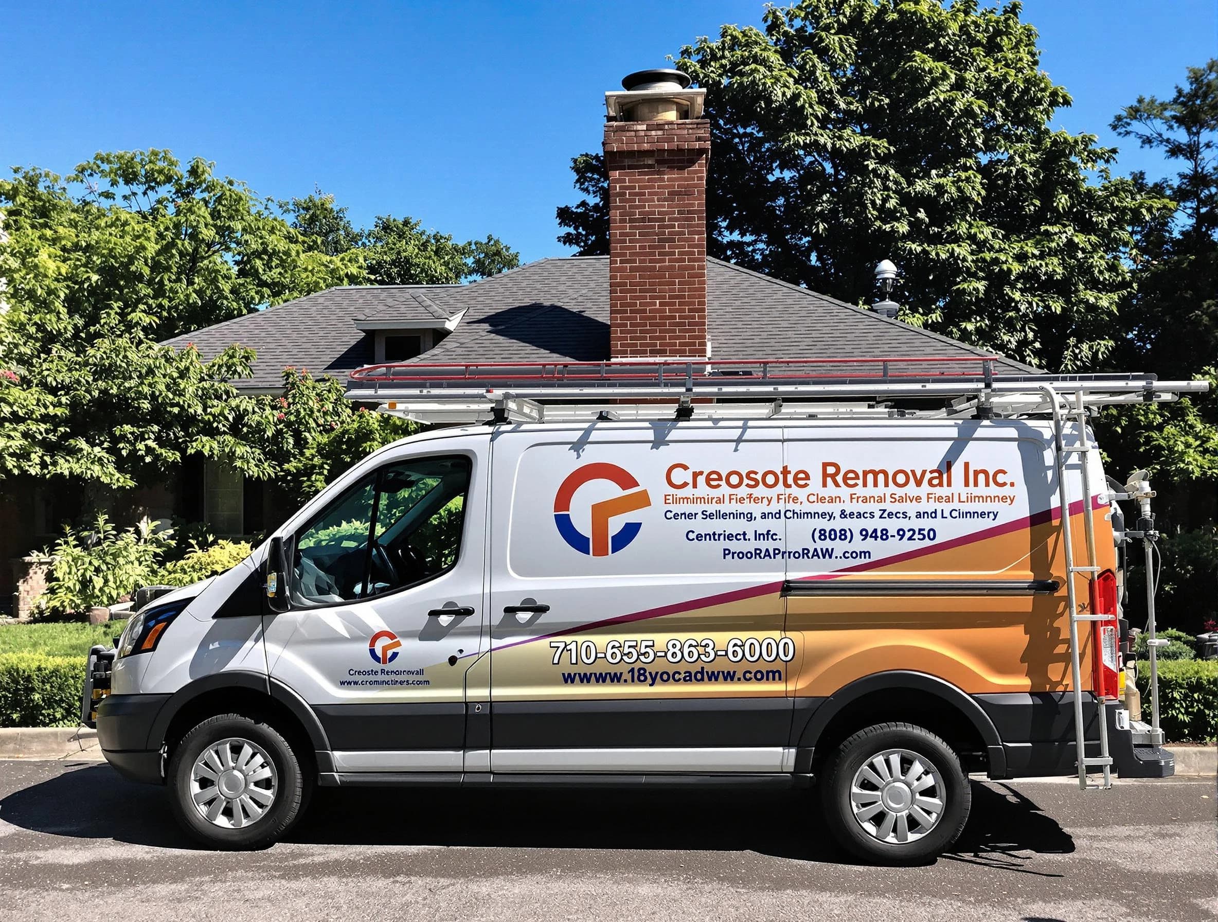 Walpole Chimney Sweep technician removing creosote safely in Walpole, MA
